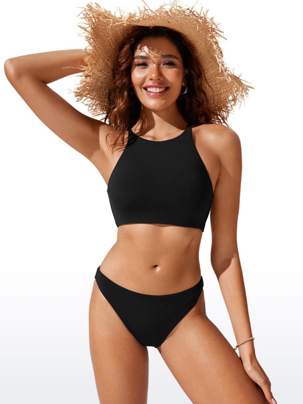 Sunshine Crisscross Back Bikini Top